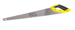 Ножівка столярна MASTERTOOL 4TPI MAX CUT 450 мм загартований зуб 2D заточування полірована 14-2645