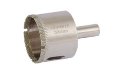 Сверло трубчатое GRANITE с алмазным напылением для стекла и плитки 38 мм 2-01-238