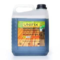 Антисептик ґрунтовка-просочення концентрат 1:4 для обробки деревини 5 кг (з індикатором) UNIFIX