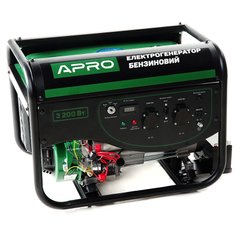 Генератор бензиновий 4-х тактний 3.0/3.2 кВт (електро запуск) APRO (852105)
