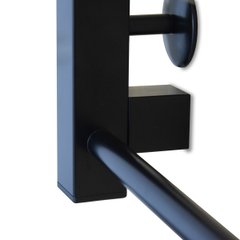 Комплект скрытого монтажа ERAFLYME квадратная стойка, черный