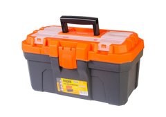 Ящик для инструментов MASTERTOOL с пластиковыми замками 16" 410х230х205 мм 79-6026