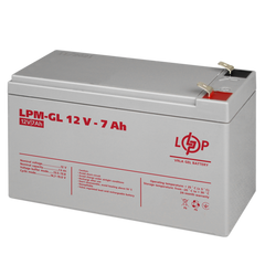 Аккумулятор гелевый LPM-GL 12V - 7 Ah (6560)