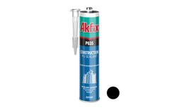 Герметик поліуретановий (будівельний) AKFIX P635 310 мл/410 г чорний AA113