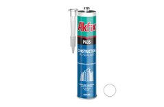 Герметик поліуретановий (будівельний) AKFIX P635 310 мл/410 г білий AA112
