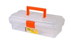 Скриня для інструментів MASTERTOOL з пластиковими замками 12" 305х150х100 мм 79-6025