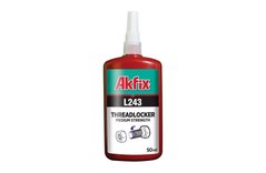 Фиксатор резьбы анаэробный средней прочности AKFIX 50 мл L243